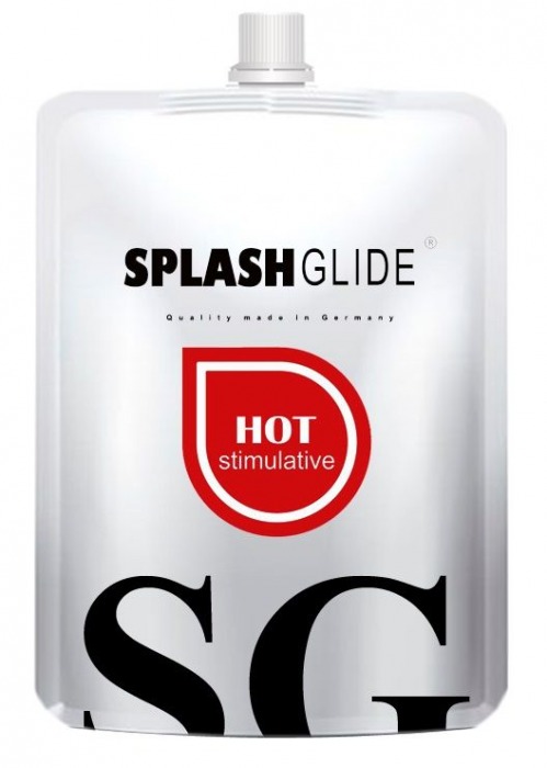 Возбуждающий лубрикант на водной основе Splashglide Hot Stimulative - 100 мл. - Splashglide - купить с доставкой в Сочи