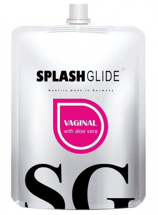 Ухаживающий лубрикант на водной основе Splashglide Vaginal With Aloe Vera - 100 мл. - Splashglide - купить с доставкой в Сочи