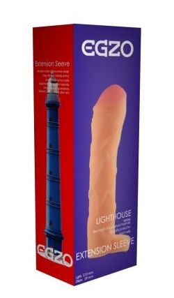 Удлиняющая насадка с подхватом LIGHTHOUSE - 23,5 см. - EGZO - в Сочи купить с доставкой