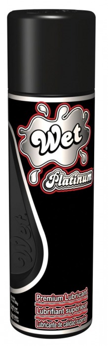 Гель-лубрикант на силиконовой основе Wet Platinum - 93 мл. - Wet International Inc. - купить с доставкой в Сочи