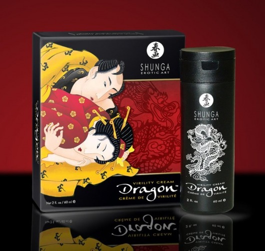 Интимный мужской крем  Дракон - Shunga - купить с доставкой в Сочи
