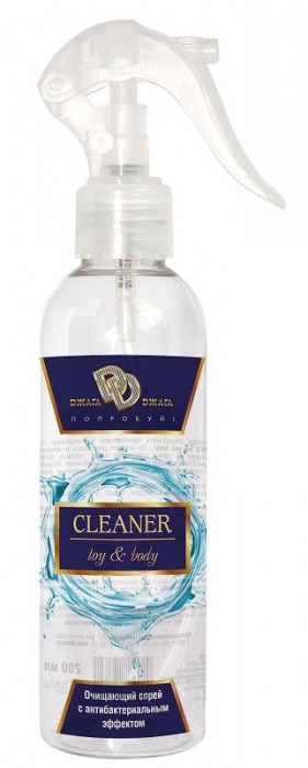 Очищающий спрей CLEANER toy and body - 200 мл. - БиоМед - купить с доставкой в Сочи
