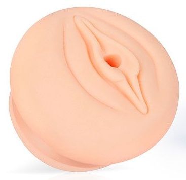 Телесная насадка-вагина на помпу - Sex Expert - в Сочи купить с доставкой