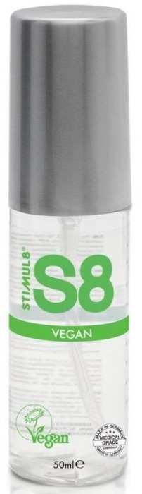 Веганский лубрикант на водной основе S8 Vegan Lube - 50 мл. - Stimul8 - купить с доставкой в Сочи