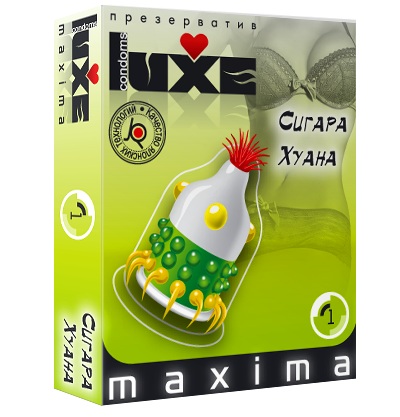Презерватив LUXE Maxima  Сигара Хуана  - 1 шт. - Luxe - купить с доставкой в Сочи