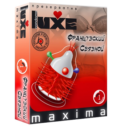Презерватив LUXE Maxima  Французский связной  - 1 шт. - Luxe - купить с доставкой в Сочи