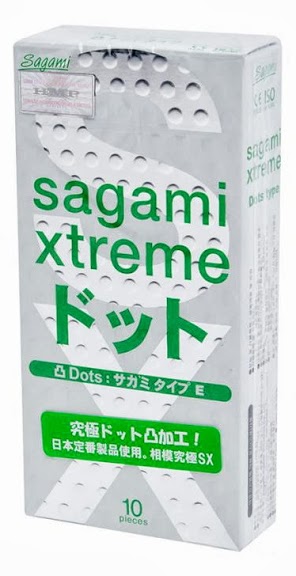 Презервативы Sagami Xtreme Type-E с точками - 10 шт. - Sagami - купить с доставкой в Сочи