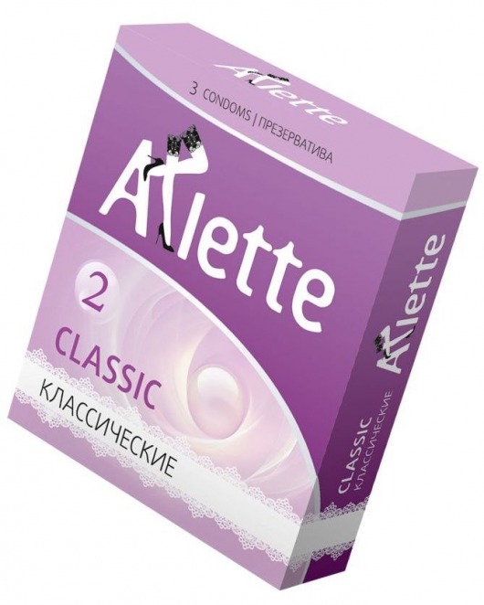 Классические презервативы Arlette Classic - 3 шт. - Arlette - купить с доставкой в Сочи