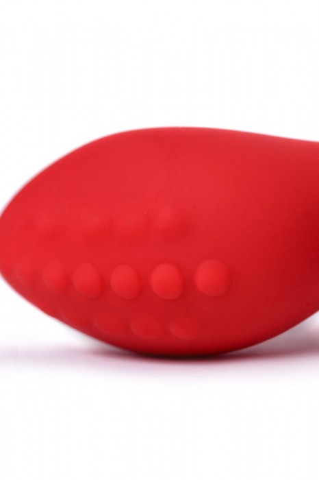 Красный силиконовый вибростимулятор простаты Proman - 12,5 см. - ToyFa - в Сочи купить с доставкой