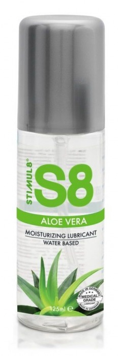 Лубрикант на водной основе S8 Aloe Vera Lube - 125 мл. - Stimul8 - купить с доставкой в Сочи