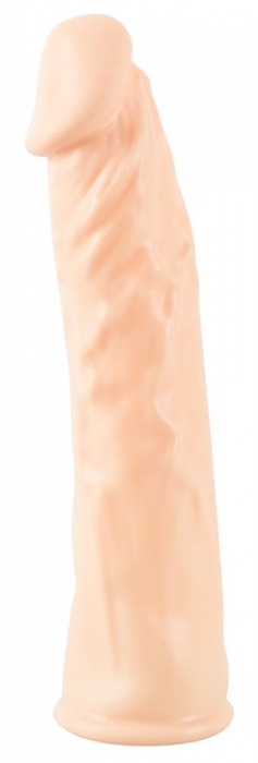 Телесная насадка-удлинитель Silicone Extension - 19 см. - Orion - в Сочи купить с доставкой