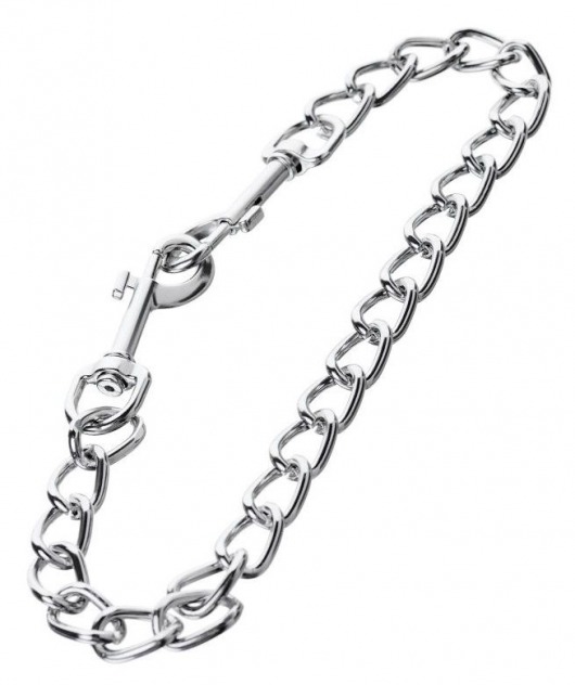 Серебристая соединительная цепочка с двумя карабинами - ToyFa - купить с доставкой в Сочи