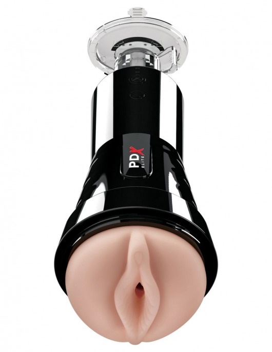 Телесный вибромастурбатор-вагина Cock Compressor Vibrating Stroker - Pipedream - в Сочи купить с доставкой