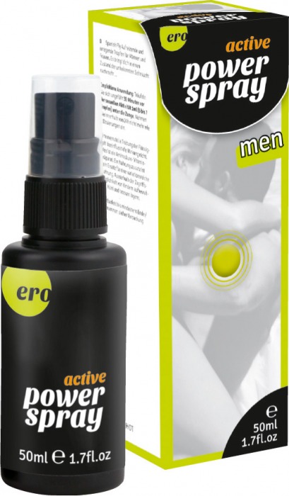 Стимулирующий спрей для мужчин Active Power Spray - 50 мл. - Ero - купить с доставкой в Сочи