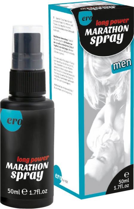Пролонгирующий спрей для мужчин Long Power Marathon Spray - 50 мл. - Ero - купить с доставкой в Сочи