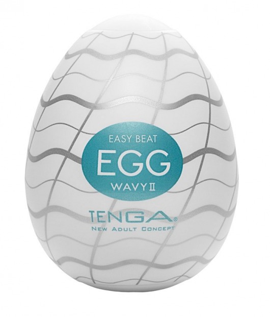 Мастурбатор-яйцо EGG Wavy II - Tenga - в Сочи купить с доставкой
