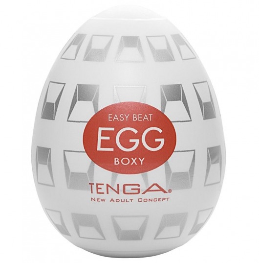 Мастурбатор-яйцо EGG Boxy - Tenga - в Сочи купить с доставкой
