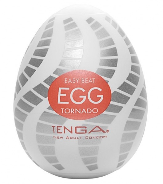 Мастурбатор-яйцо EGG Tornado - Tenga - в Сочи купить с доставкой