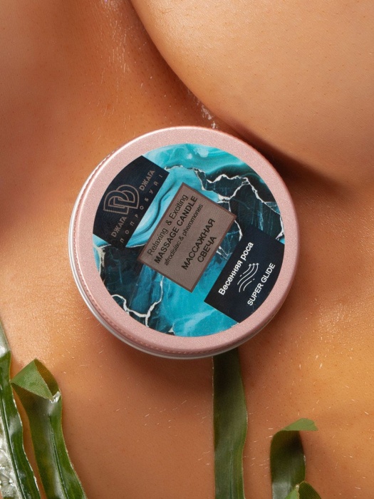 Массажная свеча  Весенняя роса - БиоМед - купить с доставкой в Сочи