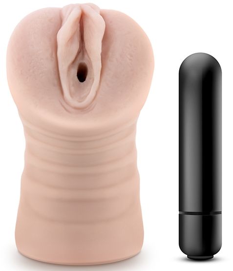 Телесный мастурбатор-вагина Rain - Blush Novelties - в Сочи купить с доставкой