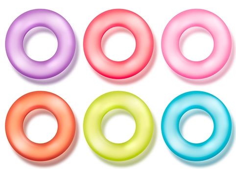 Набор из 6 эрекционных колец King of the Ring - Blush Novelties - в Сочи купить с доставкой