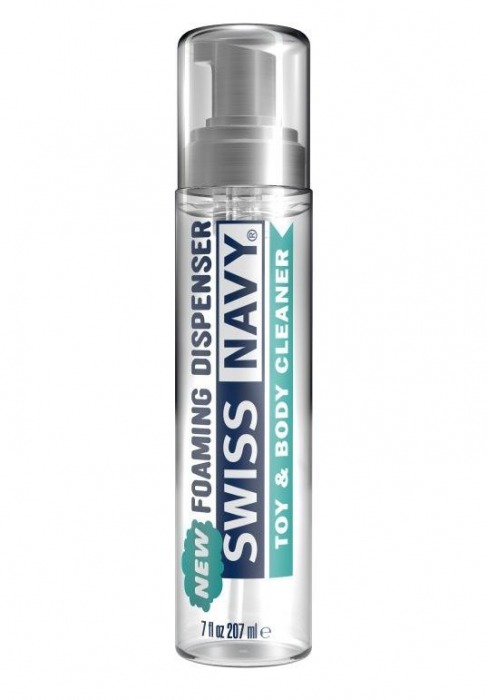 Очищающая пенка для игрушек и тела Swiss Navy Toy   Body Cleaner Foamer - 207 мл. - Swiss navy - купить с доставкой в Сочи