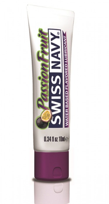 Лубрикант Swiss Navy Passion Fruit Lube с ароматом маракуйи - 10 мл. - Swiss navy - купить с доставкой в Сочи