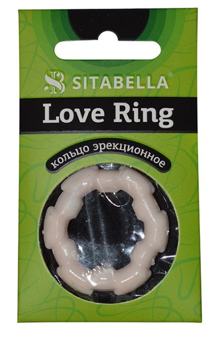 Фигурное эрекционное кольцо из киберкожи - Sitabella - в Сочи купить с доставкой