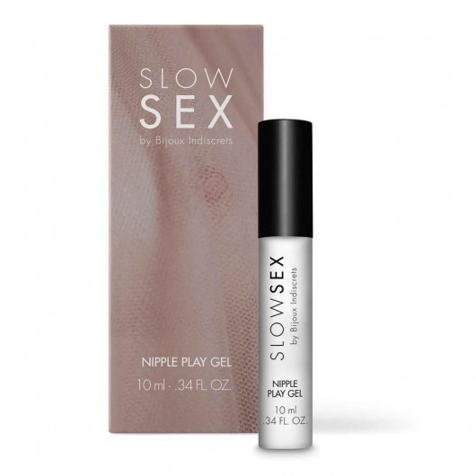 Возбуждающий гель для сосков Slow Sex Nipple Play Gel - 10 мл. - Bijoux Indiscrets - купить с доставкой в Сочи