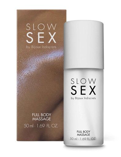 Массажный гель Slow Sex Full Body Massage - 50 мл. - Bijoux Indiscrets - купить с доставкой в Сочи