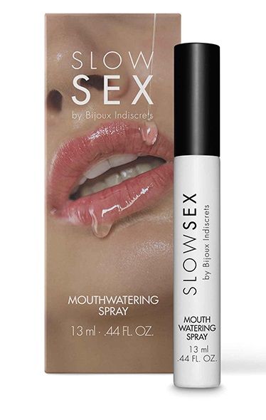 Спрей для усиления слюноотделения Slow Sex Mouthwatering Spray - 13 мл. - Bijoux Indiscrets - купить с доставкой в Сочи
