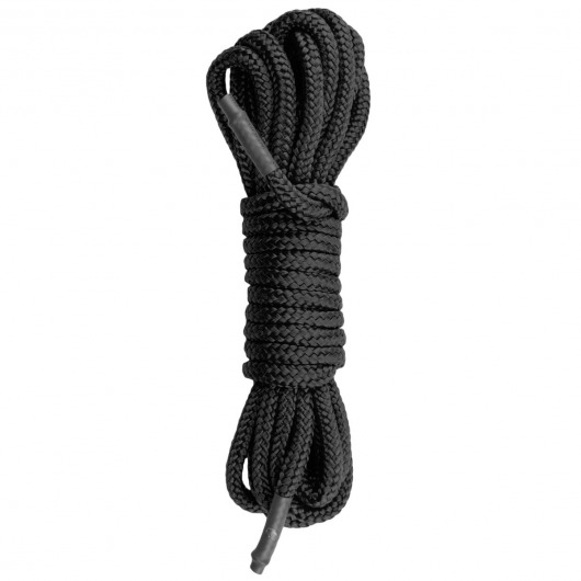Черная веревка для бондажа Easytoys Bondage Rope - 5 м. - Easy toys - купить с доставкой в Сочи