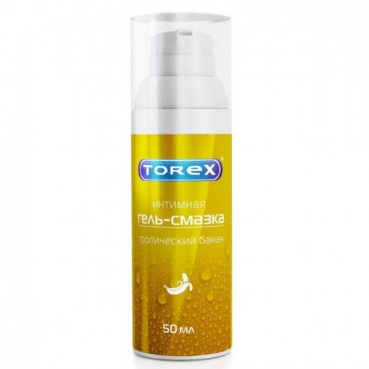Гель-смазка на водной основе Torex  Тропический банан  - 50 мл. - Torex - купить с доставкой в Сочи