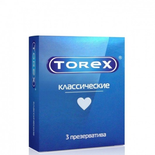 Гладкие презервативы Torex  Классические  - 3 шт. - Torex - купить с доставкой в Сочи