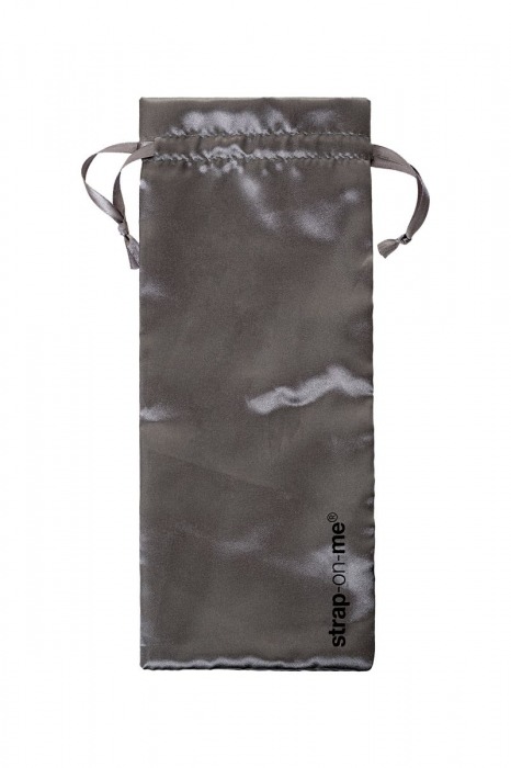Черный фаллос на присоске Silicone Bendable Dildo XL - 20 см. - Strap-on-me - купить с доставкой в Сочи