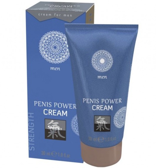 Возбуждающий крем для мужчин Penis Power Cream - 30 мл. - Shiatsu - купить с доставкой в Сочи