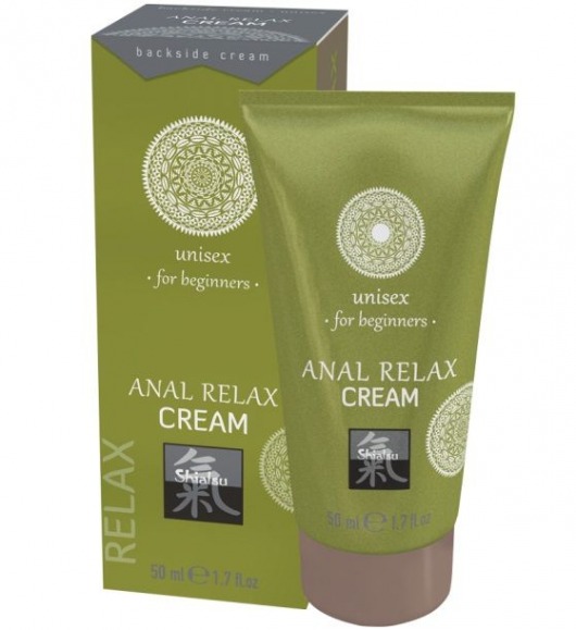 Анальный крем Anal Relax Cream - 50 мл. - Shiatsu - купить с доставкой в Сочи