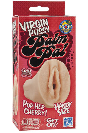 Мастурбатор-вагина Virgin Pussy ULTRASKYN Palm Pal - Doc Johnson - в Сочи купить с доставкой