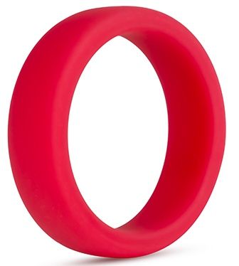 Красное эрекционное кольцо Silicone Go Pro Cock Ring - Blush Novelties - в Сочи купить с доставкой