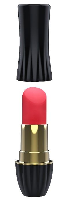 Клиторальный стимулятор-помада LIPSTICK - 9,3 см. - Dream Toys - купить с доставкой в Сочи
