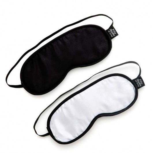 Набор из двух масок на глаза Soft Blindfold Twin Pack - Fifty Shades of Grey - купить с доставкой в Сочи