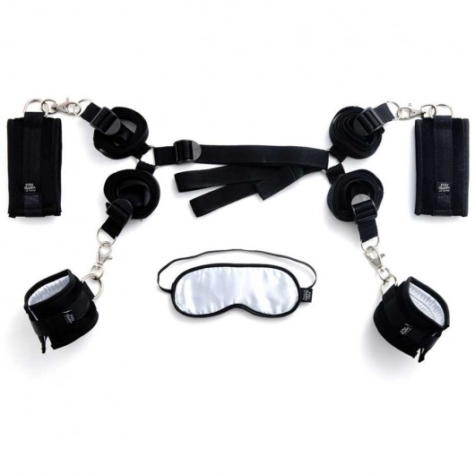Комплект бондажа Under The Bed Restraints Kit - Fifty Shades of Grey - купить с доставкой в Сочи
