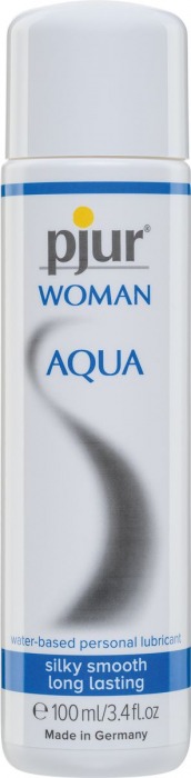 Лубрикант на водной основе pjur WOMAN Aqua - 100 мл. - Pjur - купить с доставкой в Сочи