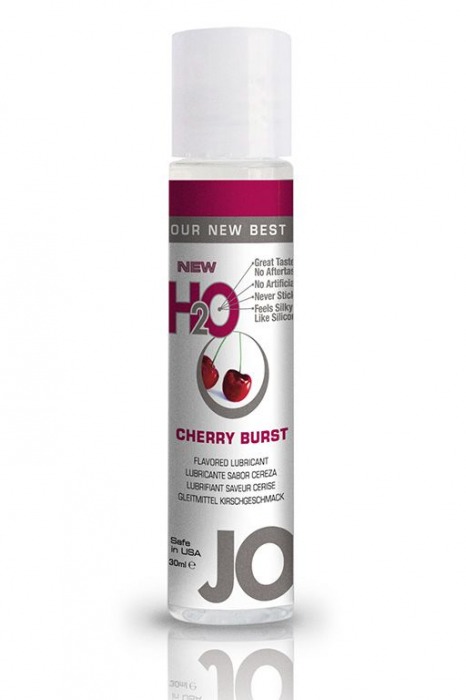 Ароматизированный лубрикант JO Flavored Cherry - 30 мл. - System JO - купить с доставкой в Сочи