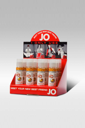 Лубрикант с ароматом персика JO Flavored Peachy Lips - 30 мл. - System JO - купить с доставкой в Сочи