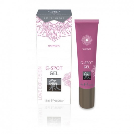 Возбуждающий интимный гель G-SPOT GEL - 15 мл. - Shiatsu - купить с доставкой в Сочи