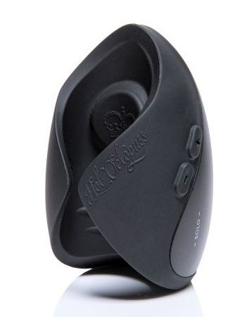 Черный инновационный мужской вибратор PULSE SOLO ESSENTIAL - Hot Octopuss - в Сочи купить с доставкой