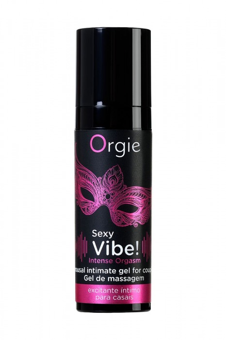 Гель для массажа ORGIE Sexy Vibe Intense Orgasm - 15 мл. - ORGIE - купить с доставкой в Сочи