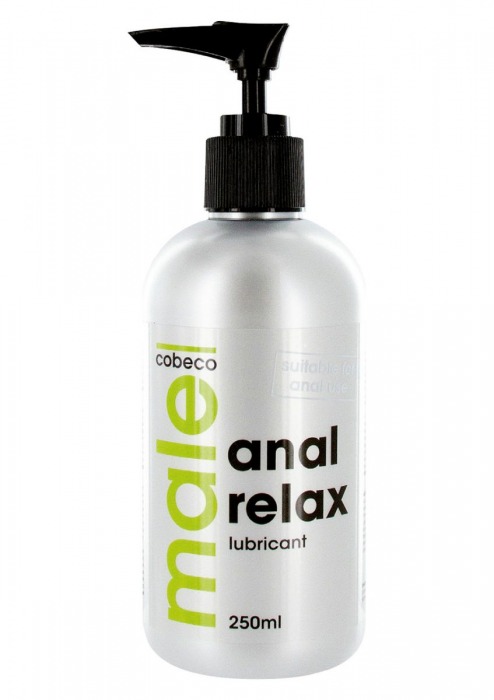 Анальный лубрикант MALE Cobeco Anal Relax Lubricant - 250 мл. - Cobeco - купить с доставкой в Сочи