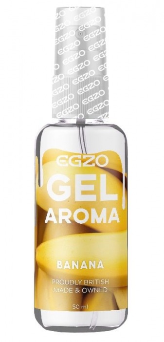 Интимный лубрикант EGZO AROMA с ароматом банана - 50 мл. - EGZO - купить с доставкой в Сочи
